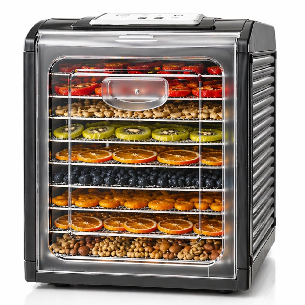 Devanti Food Dehydrator, 9 Trays 700W Electric Excalibur Dehydrators Dryer Machine Oven Jerky...