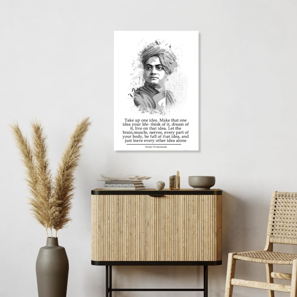 Swami Vivekananda Quote Poster - Motivational Wall Art -6