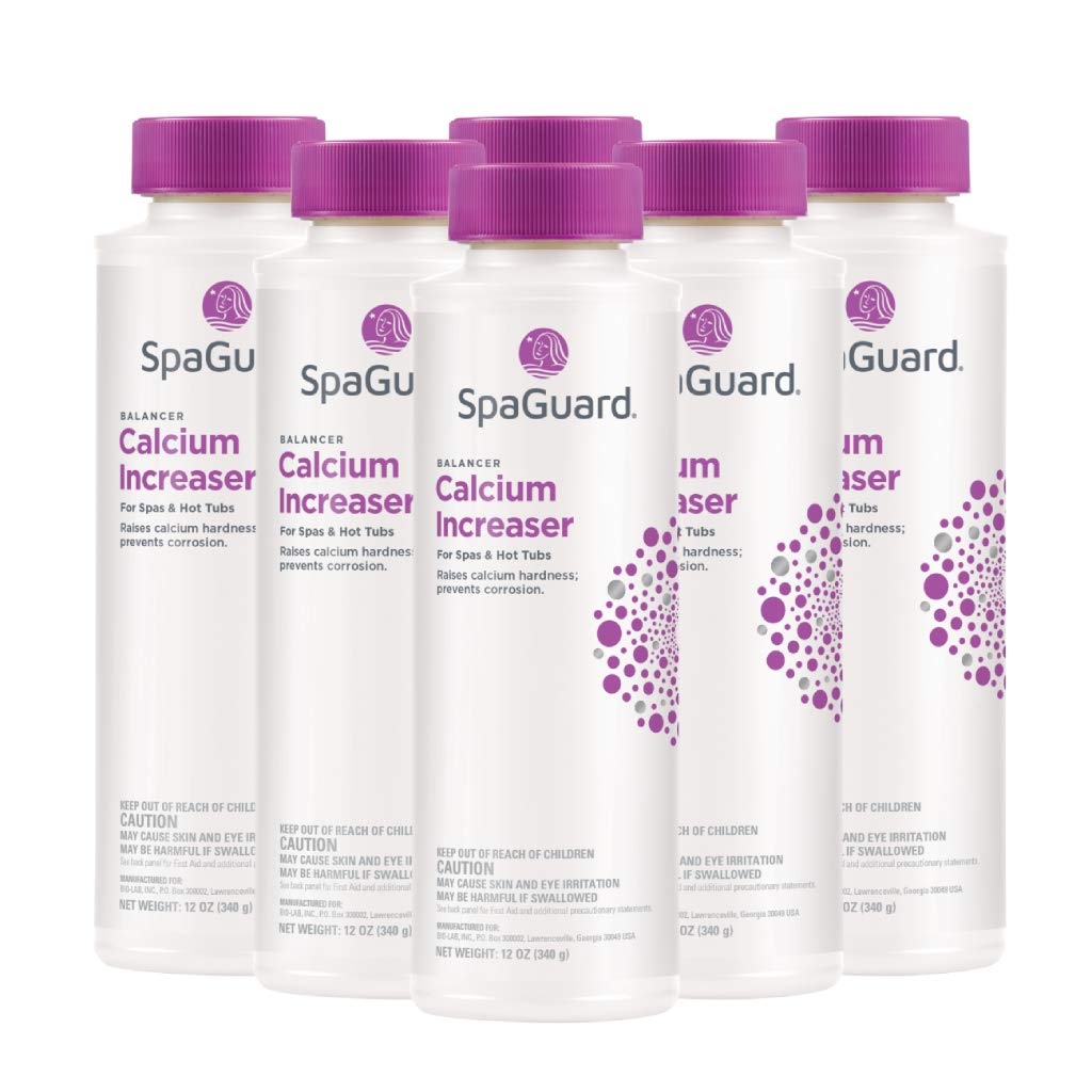 SpaGuard Spa Calcium Hardness Increaser (12 oz) (6 Pack)