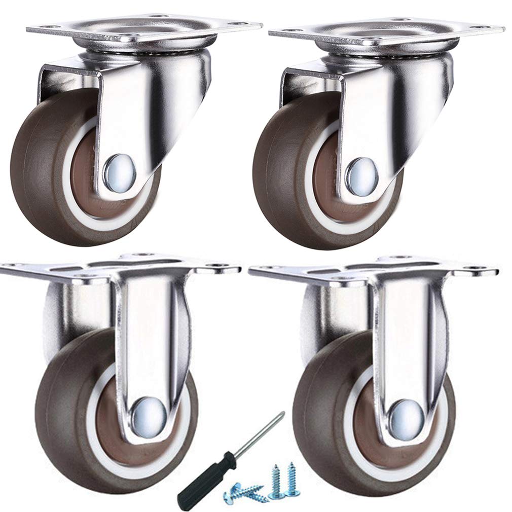 Zguouzantye One Color 4 Swivel Castors For Furniture And Trolleys