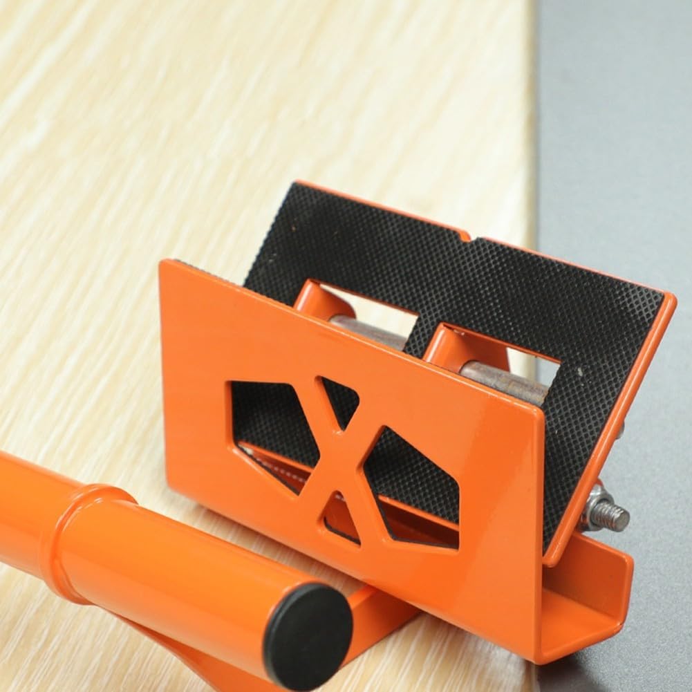 Pinza per il supporto del pannello, morsetto di sollevamento antiscivolo in acciaio inox con ganascia autoregolante, serraggio rapido, strumento di sollevamento della tavola in legno, fino a 50 kg di