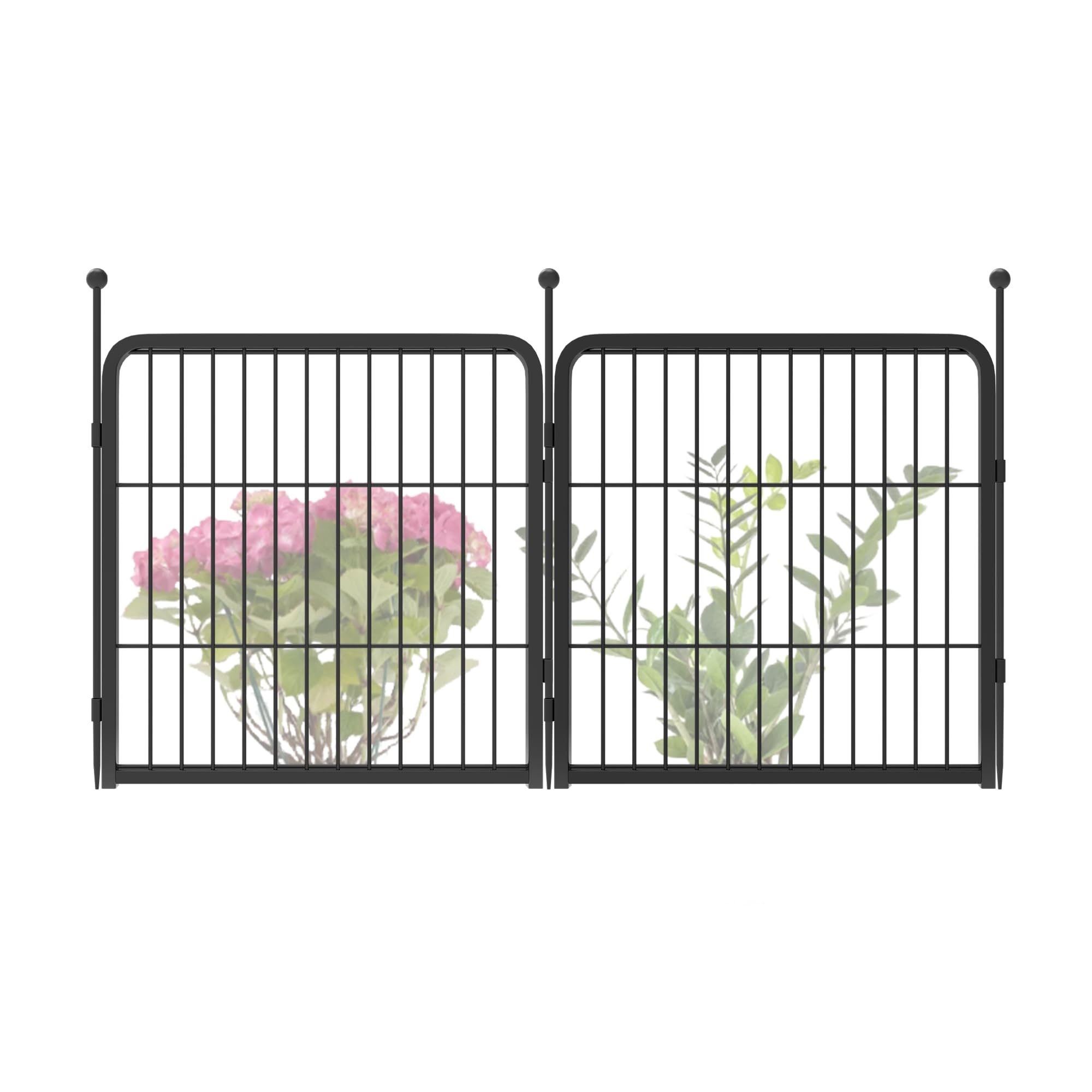 Recinzione da giardino, recinzione per selvaggina, rete zincata