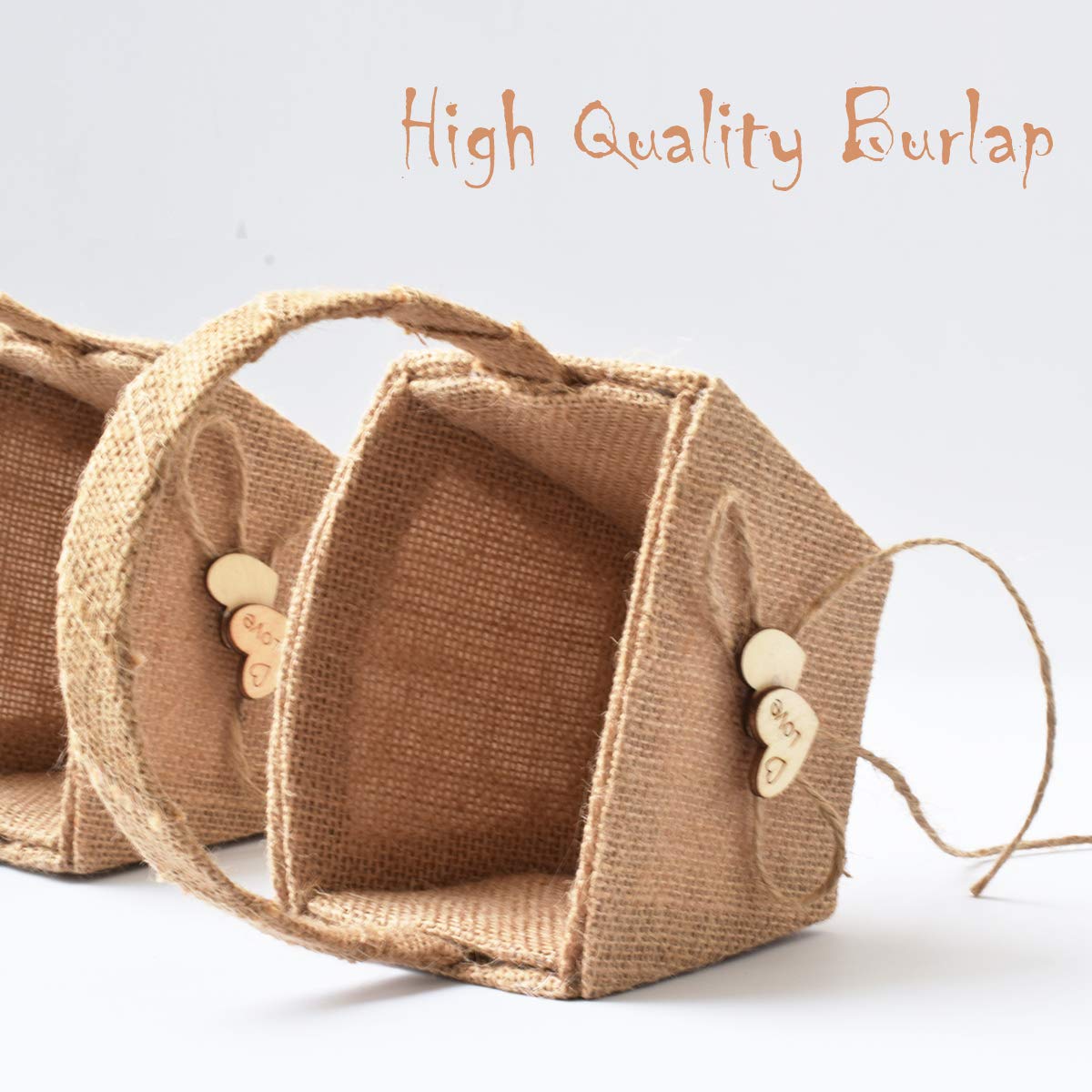 ATAILOVE Blumenmädchen-Körbe 2er Set - Elfenbeinfarbene Satin-Körbe Mit Perlengriff