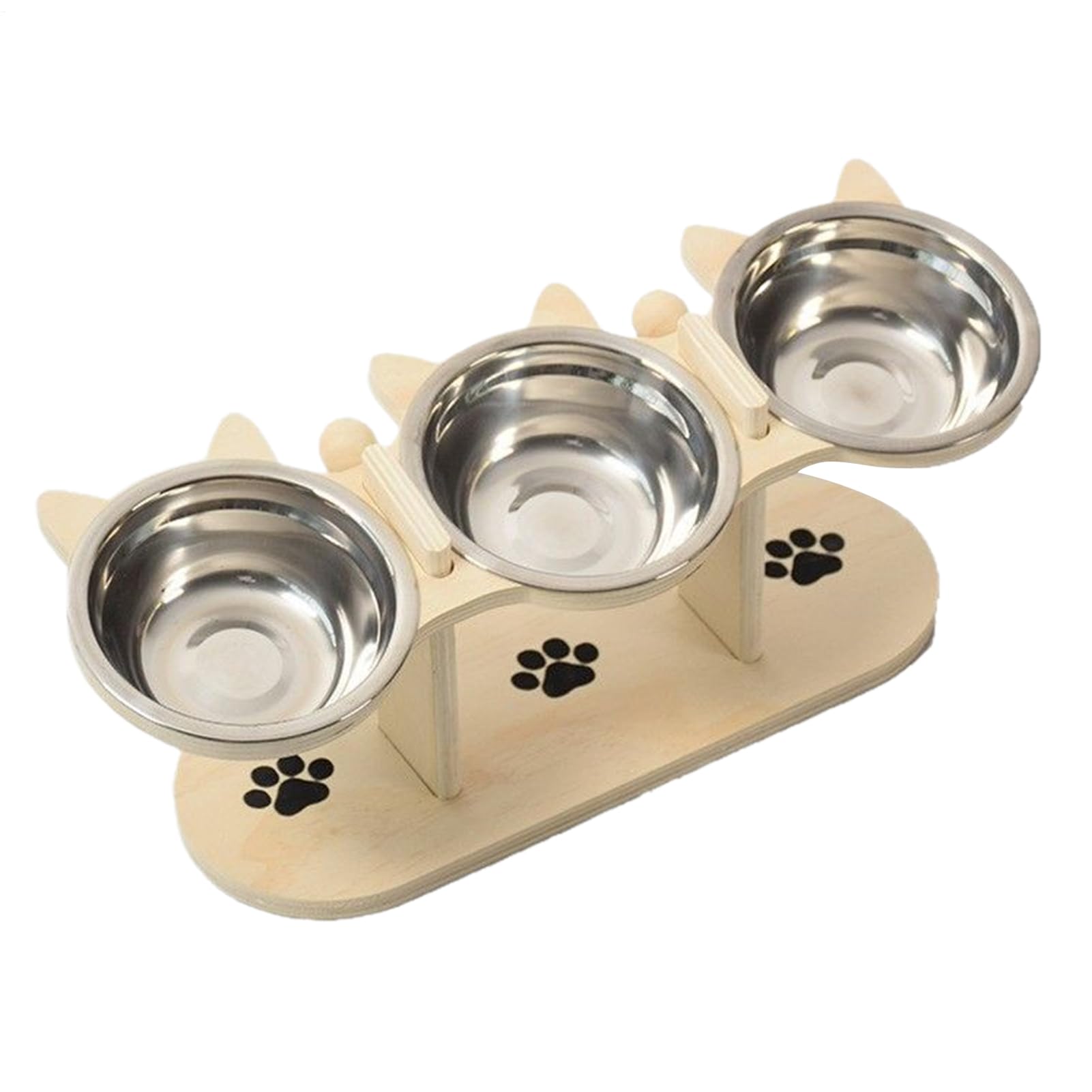 Cuenco elevado para perros dispensador de agua antideslizante