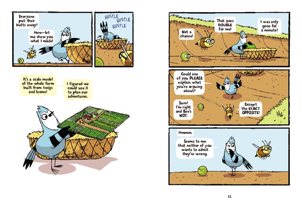 Pea, Bee, & Jay #4: Farm Feud: A Graphic Novel