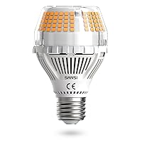 SANSI 35W Lampadina LED E27 a Risparmio Energetico, 300W Equivalenti A19 Lampada LED