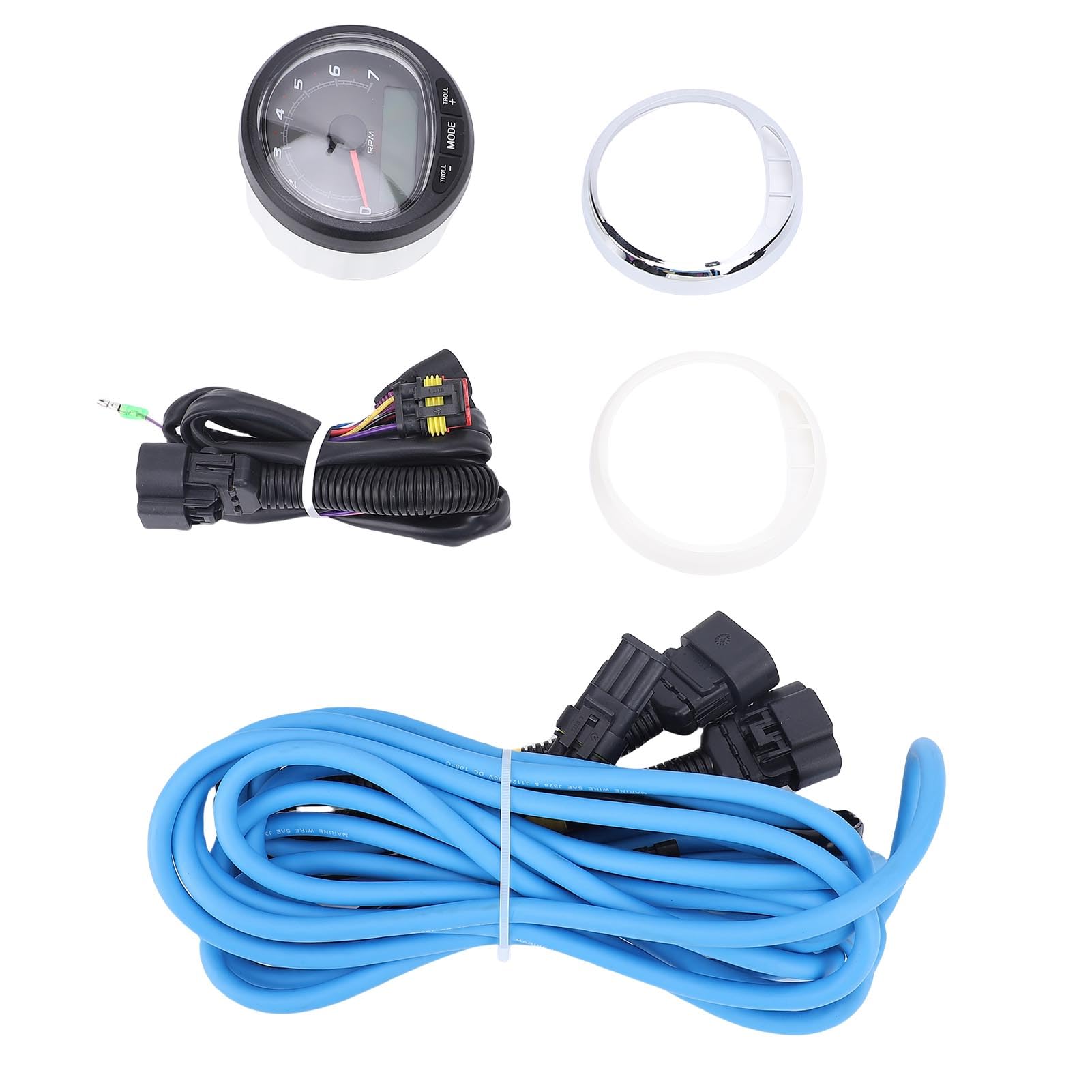 HUIOP LCD Taco Marino Kit para Mercruiser Racing Products Monitoreo