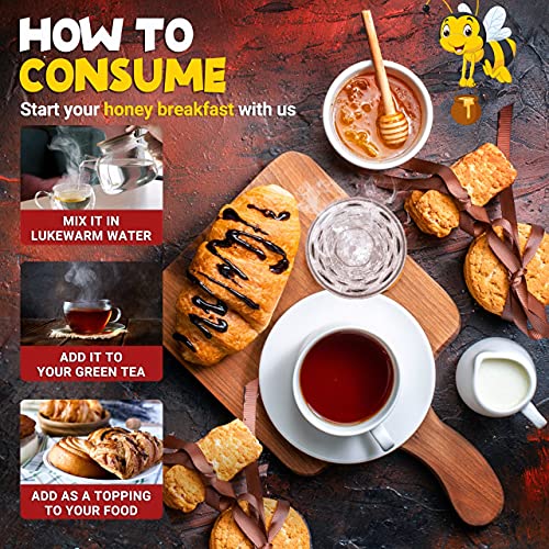 Image of Societe Naturelle super saver Organic Jamun honey 500 gm | all natural | rich in antioxidants | unprocessed pure | pack of 2