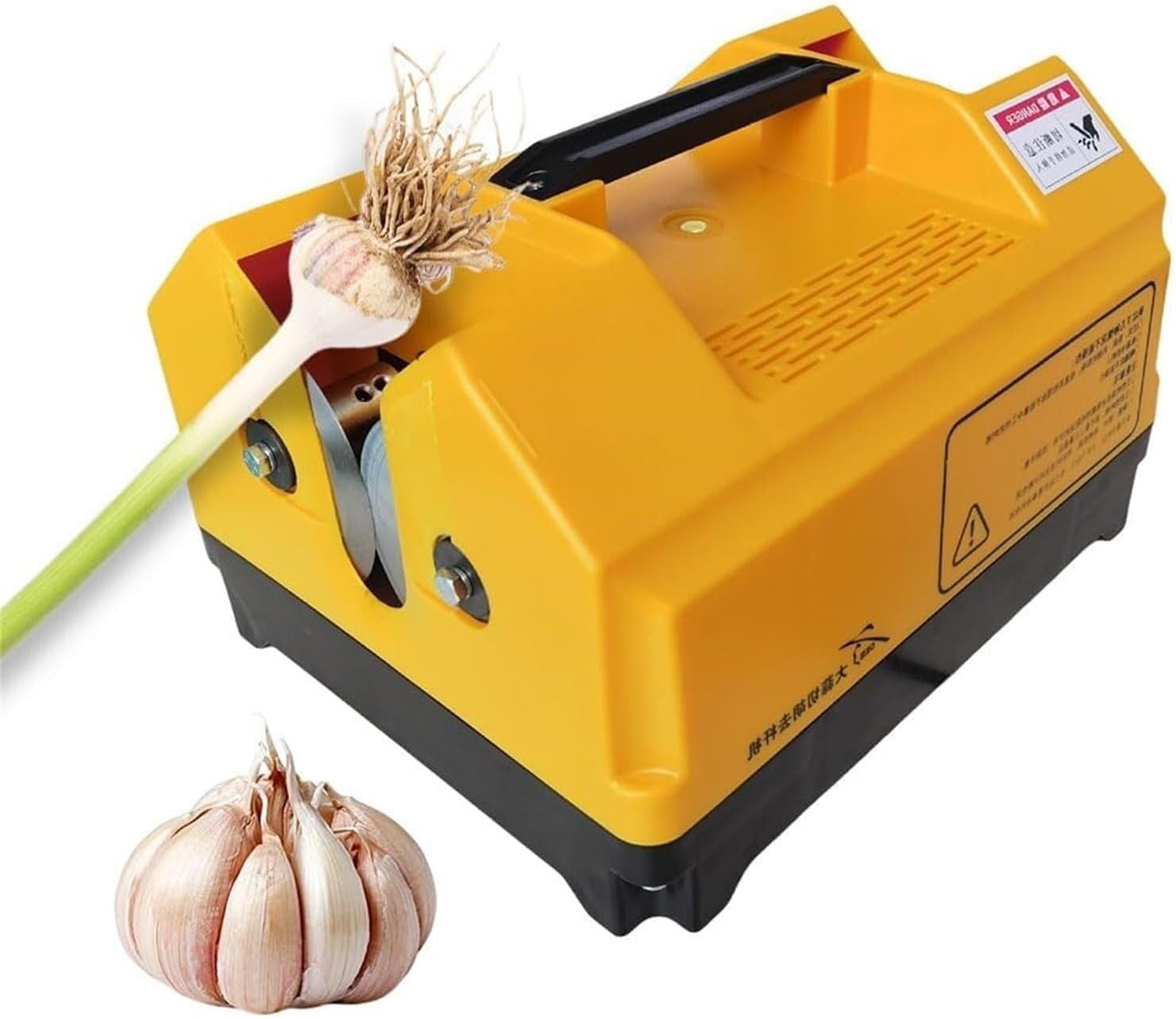 Garlic Root Cutter, Electric Garlic Rhizome Cutter, Cut Garlic Whiskers and Roots, Onion Whisker Cutter, Suitable for Garlic, Onion