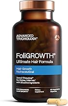 FoliGROWTH Hair Growth Supplement for Women & Men | For Thicker, Fuller Hair | American Hair Loss Association Approved | Supports Thinning Hair