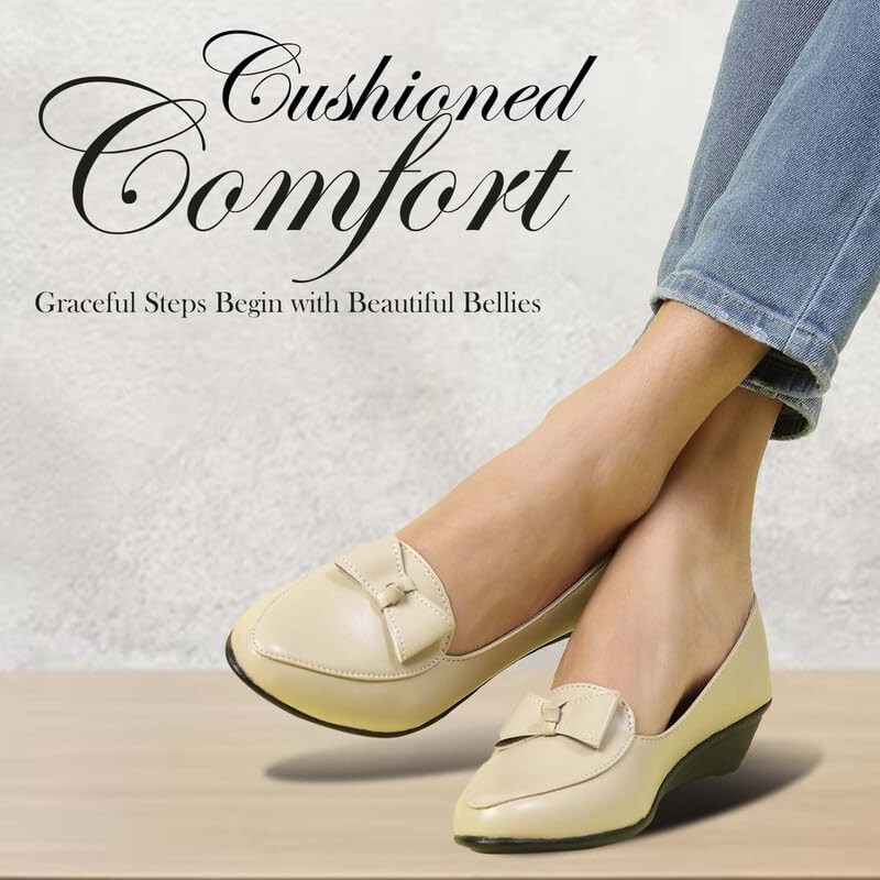 Image of Casual and Formal Comfortable Slip-on Flat Bellies for Womens and Girls for Fashion | Wedding | Party & Style
