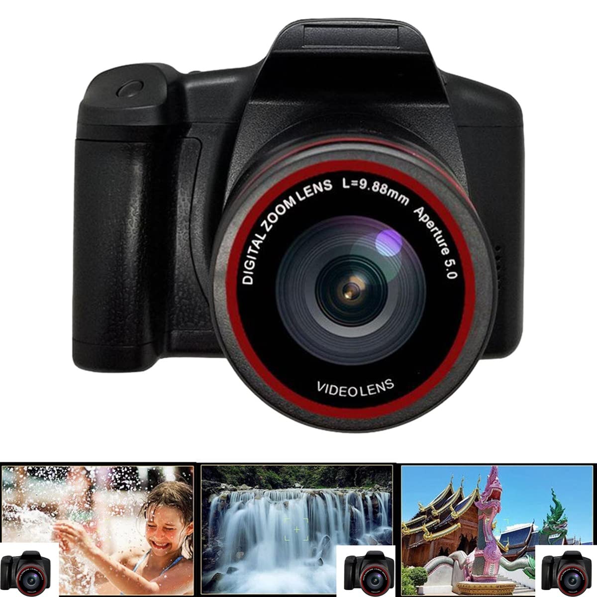 XH05 Telecamera Macchina Fotografica Digitale SLR Schermo TFT 2,8 Pollici 16 Milioni di Pixel Mediatura DV 16X Zoom Digitale