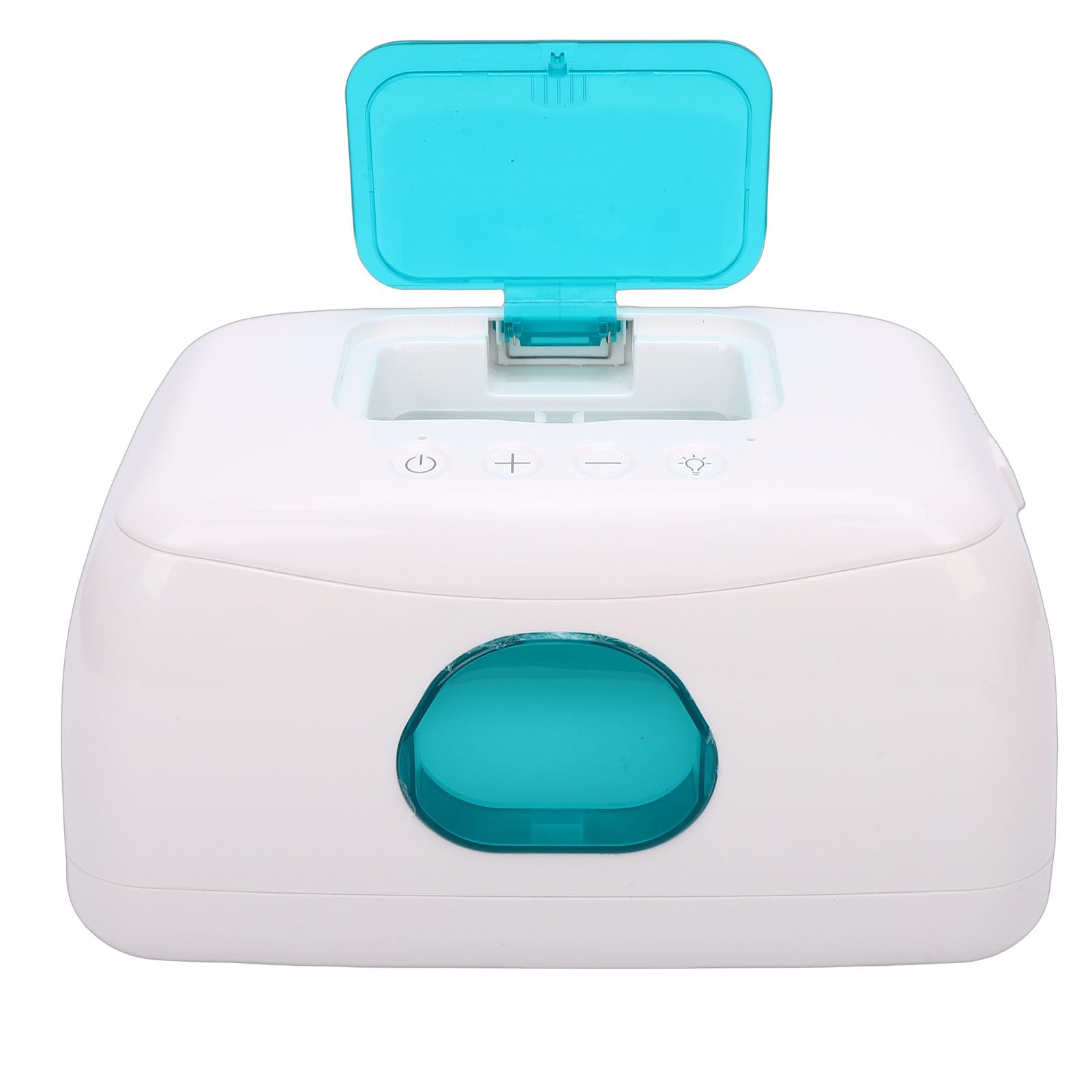 Scaldasalviette per neonati Dispenser di salviette umidificate alimentato tramite USB con luce notturna Finestra visibile Dispenser di scaldasalviette di grande
