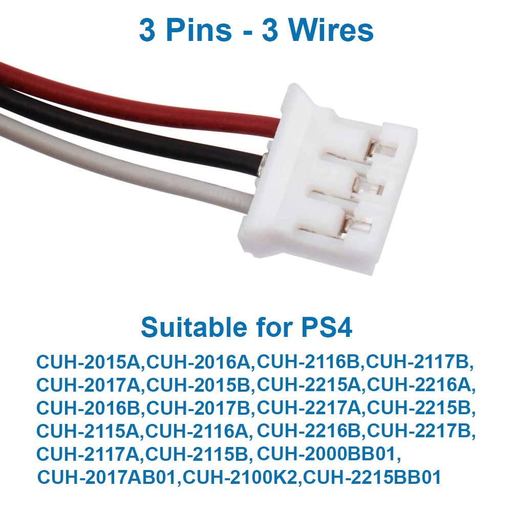 MMOBIEL WEWNĘTRZNE WEDPOWIEDZENIE WAN WAN KSB0912HD / G85G12MS1AN-56J14 DLA PLAY STATION 4 PS4 SLIM 3-PINS INKL TR8 i (+) śrubokręta [gra wideo]