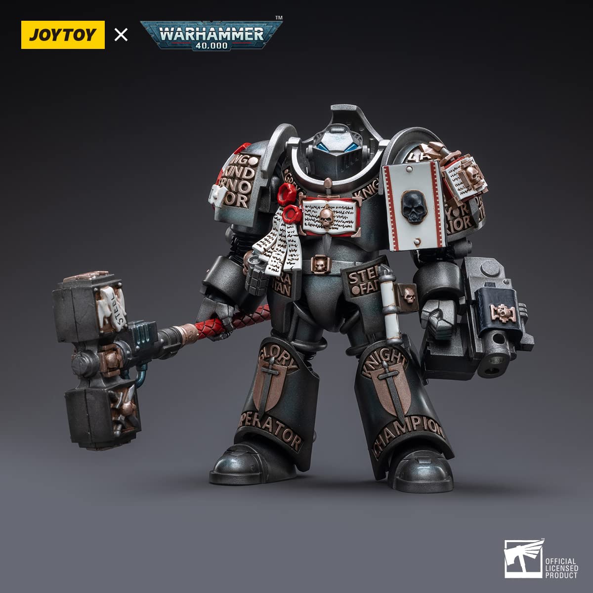 LEBOO JOYTOY Warhammer 40K 1/18 figurka szarych rycerzy terminator Caddon Vibova wojownik radość modele zabawek