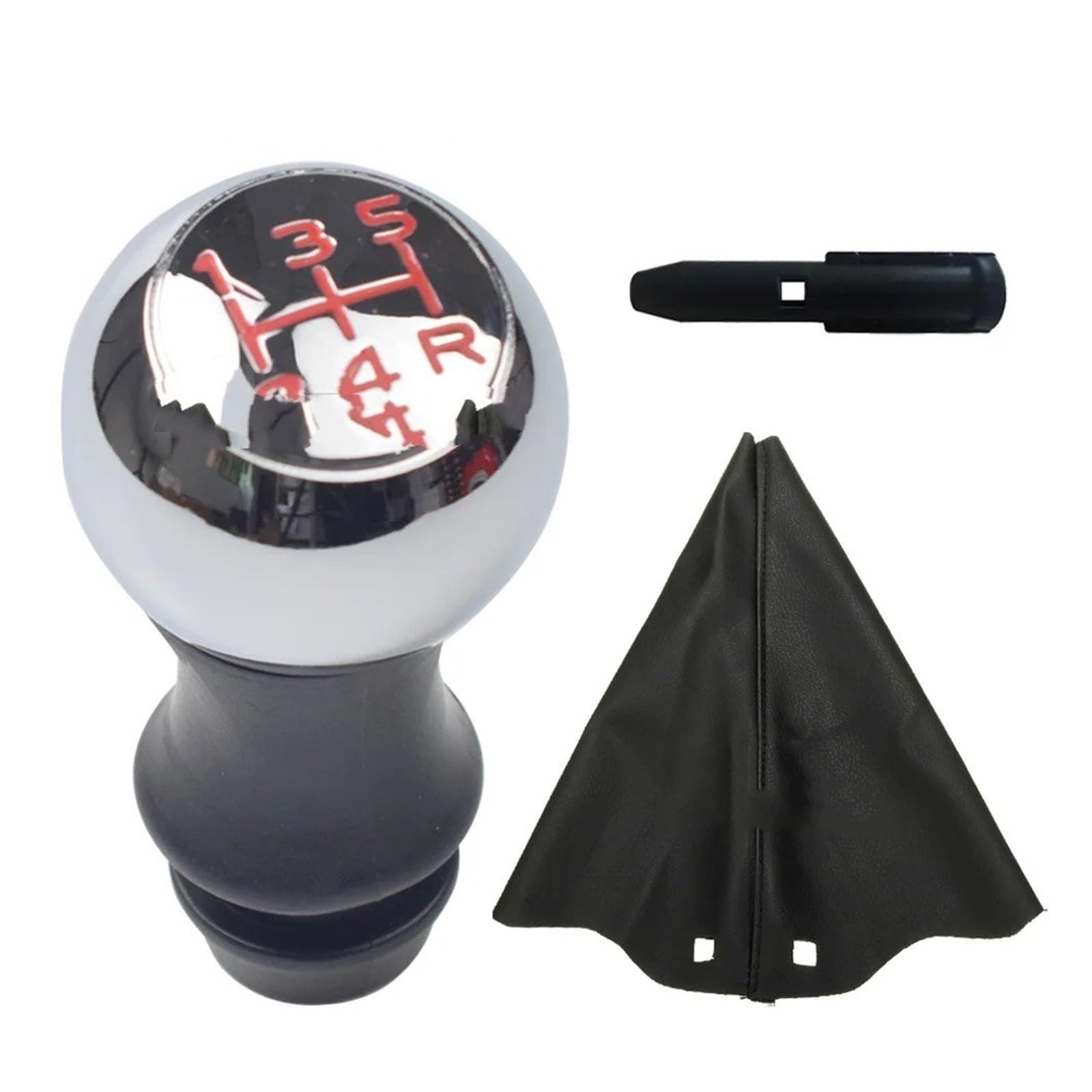 VAVGKDKPZB Shifter Lever Handle for Triumph for C5 5 6 Speed Gear Shift Knob Boot Case(Option 10)