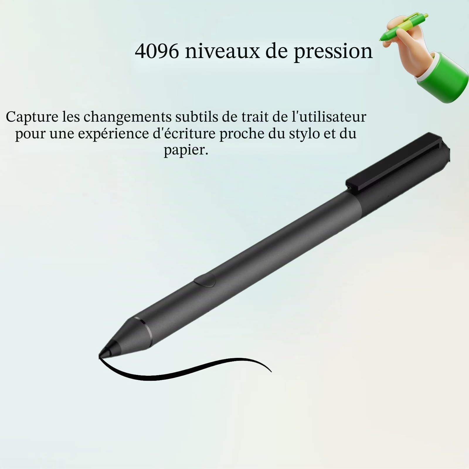 Stylet 2 pour Kobo Stylus 2, stylet pour Kobo Libra Colour Pen Stylus 2 pour Kobo Elipsa 2E | eReader | 10,3 pouces, stylo Libra Pen Libra Stylus Pen
