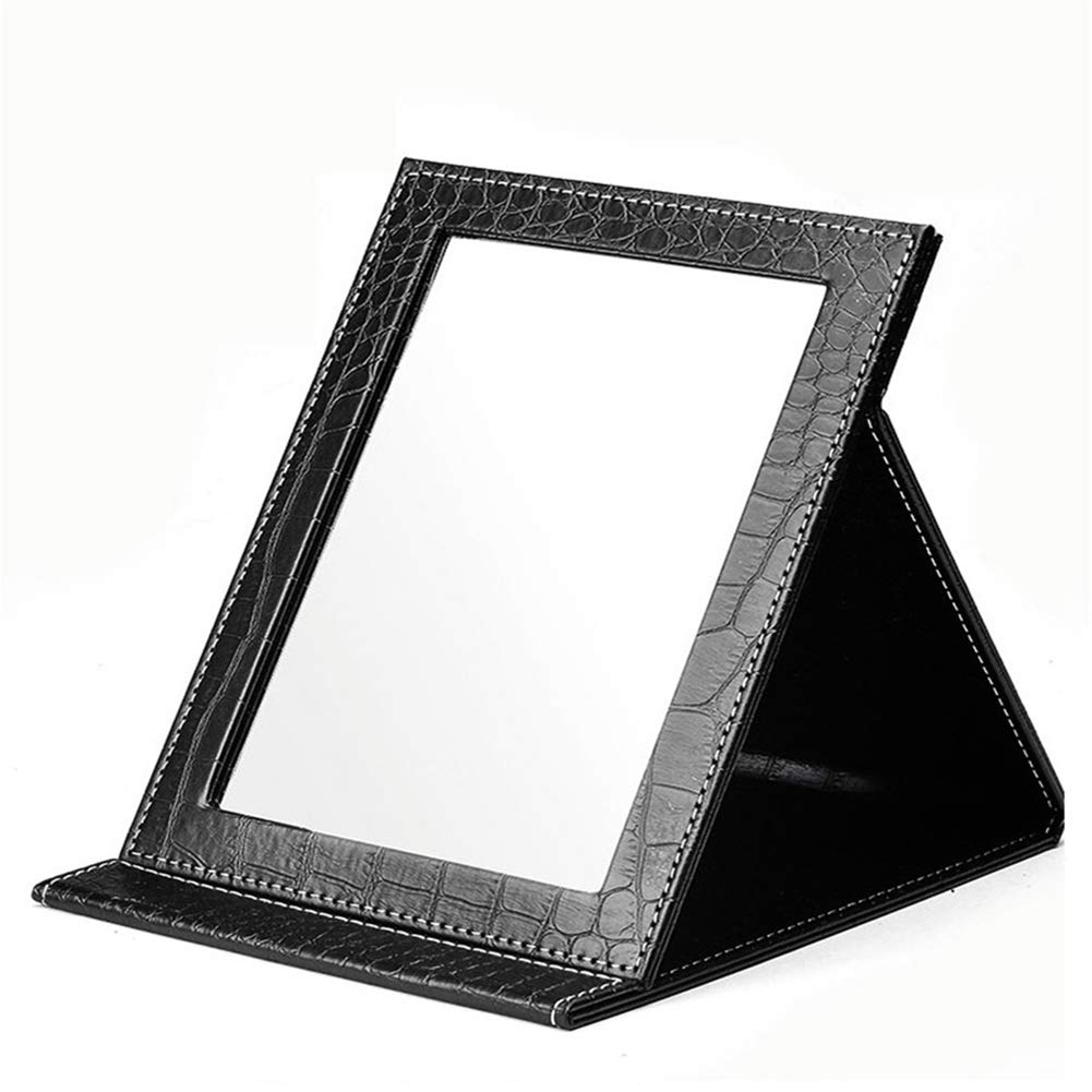 Hd Folding Makeup Mirror, Elegant Compact Design, Clear Reflection, Light-Weight, Easy To Carry, Easy To Care, Great For For Home And Travel