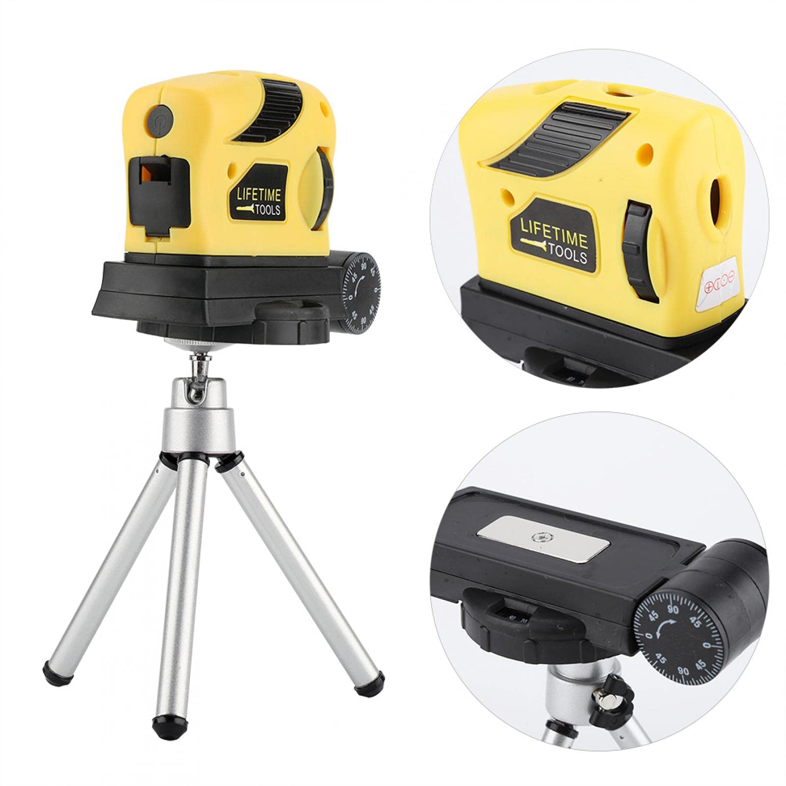 Laser Level Green With Tripod Stand, Rotary Spirit Level, 4x360° Self