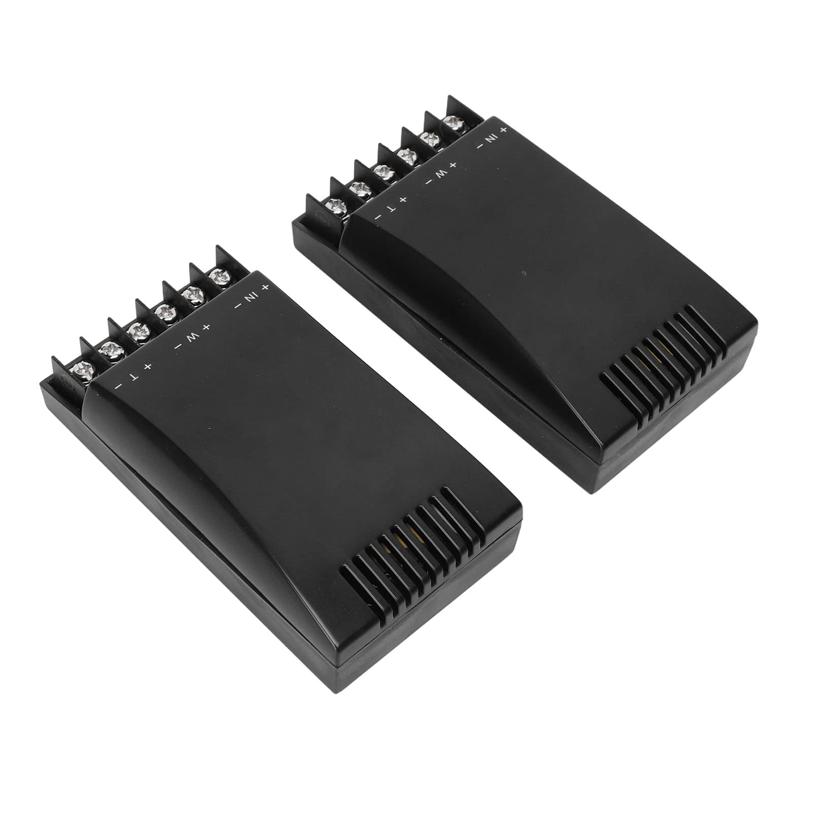 Altoparlante universale per auto, 2 vie, 100 W, 12 V, guscio ABS, nero, 2 pezzi