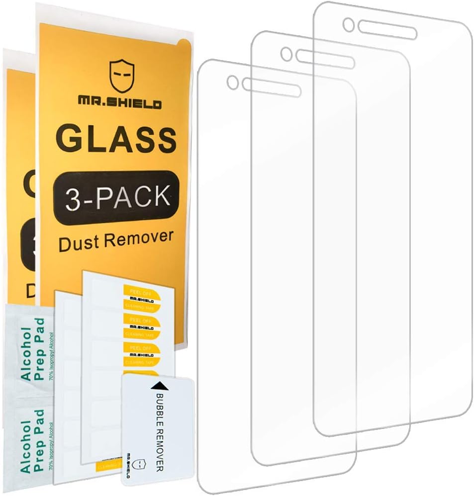 Mr.Shield [3-PACK] Designed For LG (Aristo 3) [Tempered Glass] Screen Protector [Japan Glass With 9H Hardness] with Lifetime Replacement