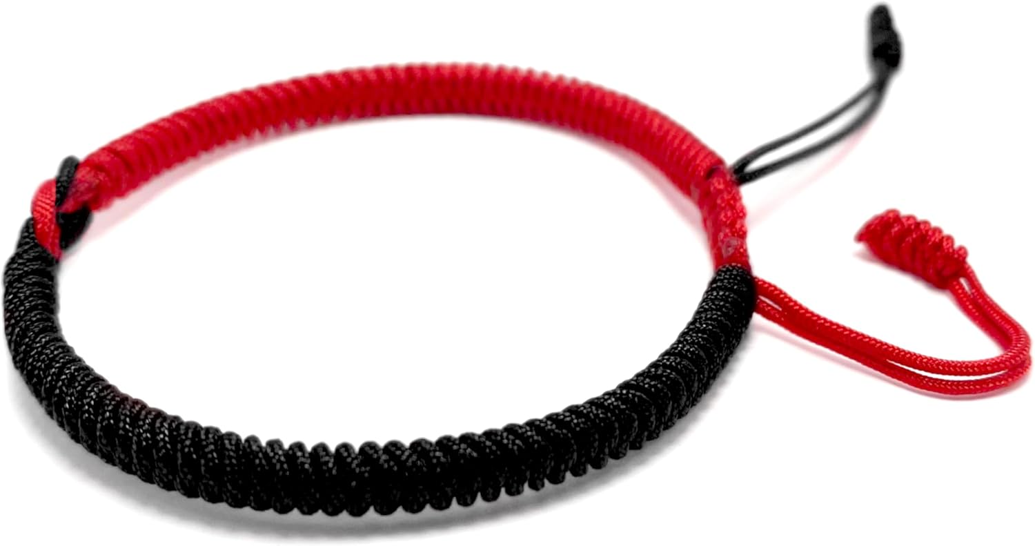 LAMIBEE Infinity Love Multicolor Bracelet for Men Women, Tibetan Lucky Amulet Knot Bracelet, Woven Thread String for Friend and Couple, Peace and Protection - Image 3