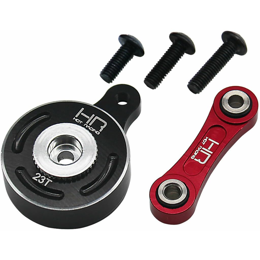 Hot Racing ATF48SH23 Fixed Link 23T Steering Servo Saver Arrma 1:10 4WD 3s 4s