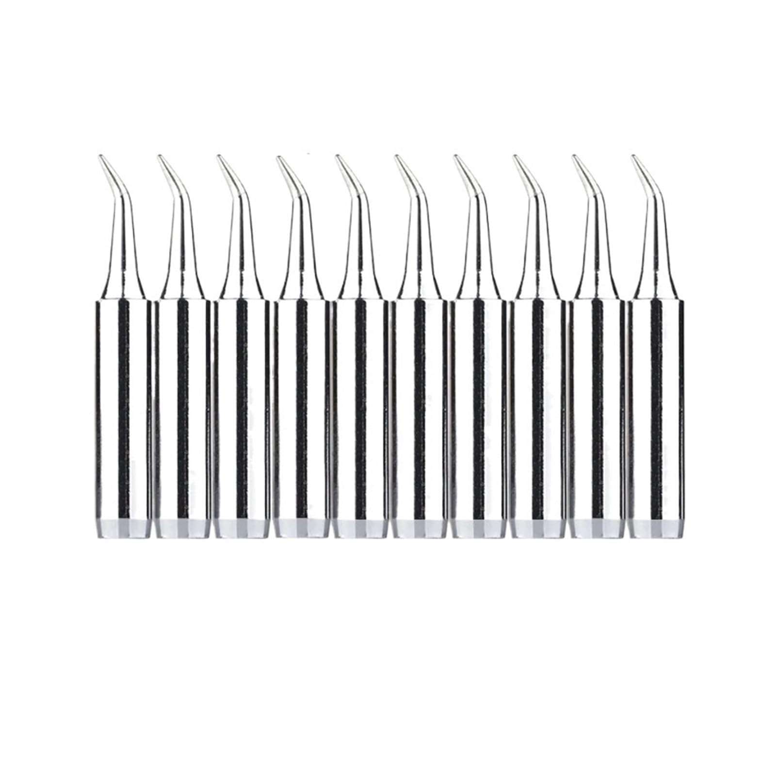 Pjfcewfdgx 10Pcs 900M-T-Is 10Pcs 900M-T-B Soldering Iron Head For Station Tools(10Pcs 900M-T-Is)