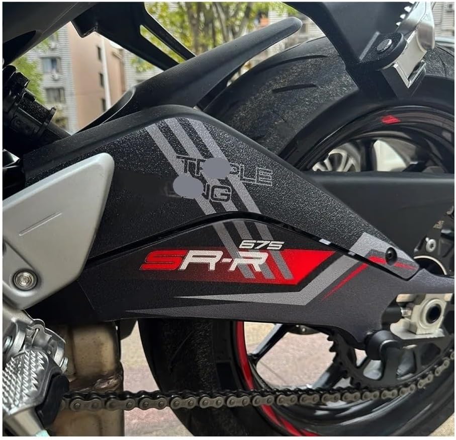 Tank Traction Pad Motorcycle Sticker Protection Decals Accessories for 675 Sr-r 675 SR 675SRR 675ss 2024