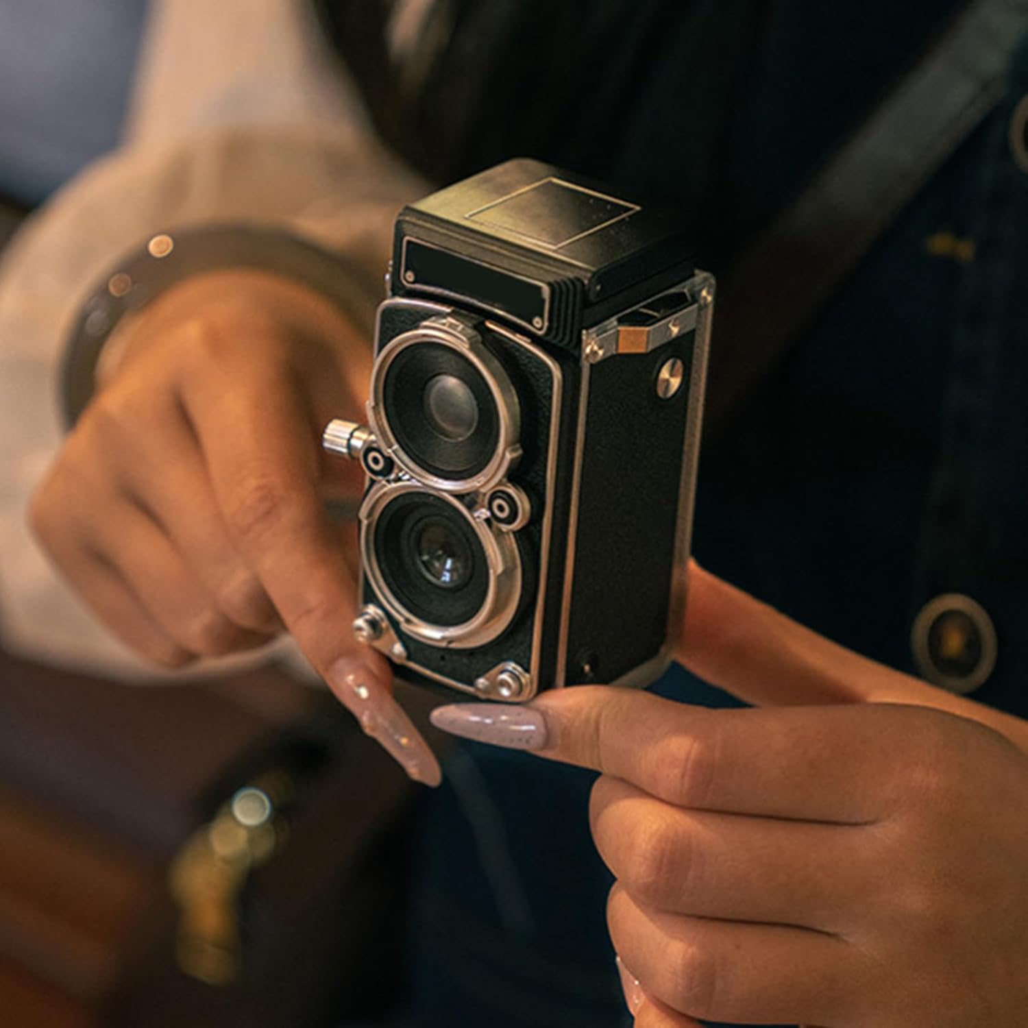 Nostalgic Digital Camera Small Vintage Designs for Adult and Travel and Everyday Use Cmos Rechargable