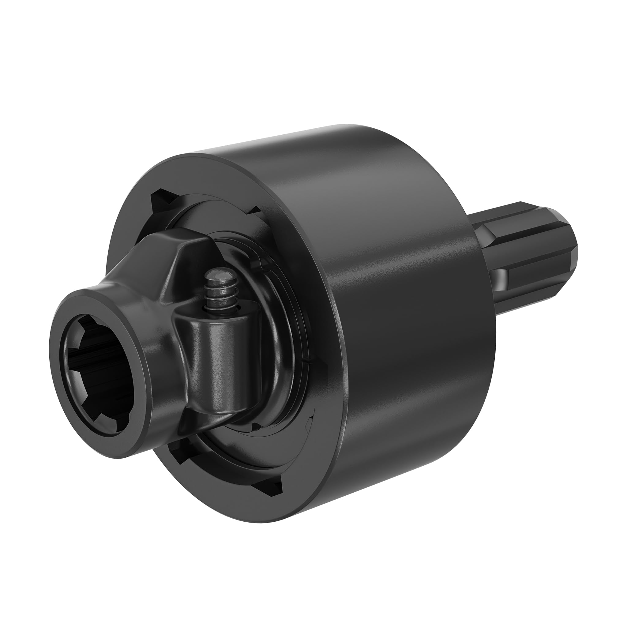 Wiltec Zapfwellen Freilaufkupplung – 201 mm, 1 3/8" AG u. IG, 6-Zahn, max. 2400 Nm