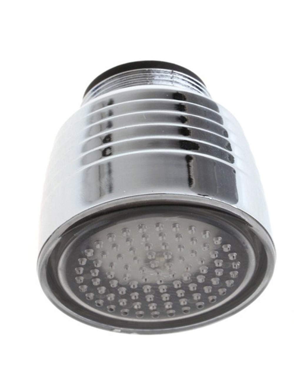 3 tryby Mosiężny kran oszczędzający wodę Aerator Dysza natryskowa Obrót o 360 stopni Dyfuzor Przedłużka do kranu Aerator do kranu Elastyczny, srebrny, jak pokazano