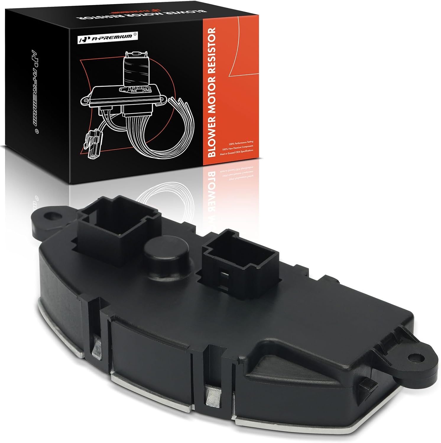 A-Premium Front HVAC Blower Motor Resistor Compatible with Land Rover Discovery 2017, Discovery 2019, Replace# LR082162