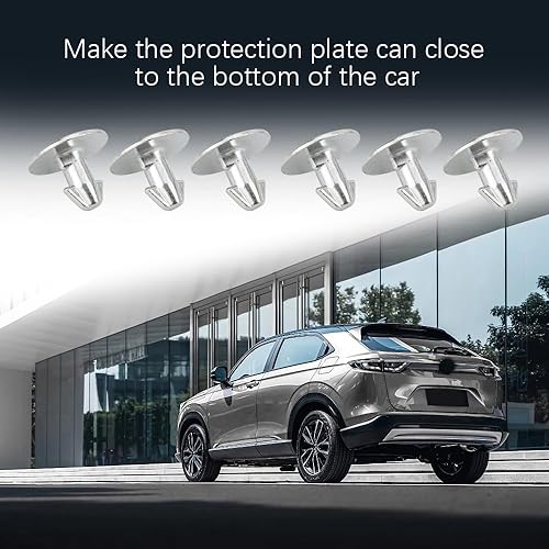 Miniatura 6 de Tornillos de tapa inferior de motor para Honda Accord Civic CR-V para Acura 90674-TY2-A01, 90105-TBA-A00 Tornillo de tapa de acceso del motor y