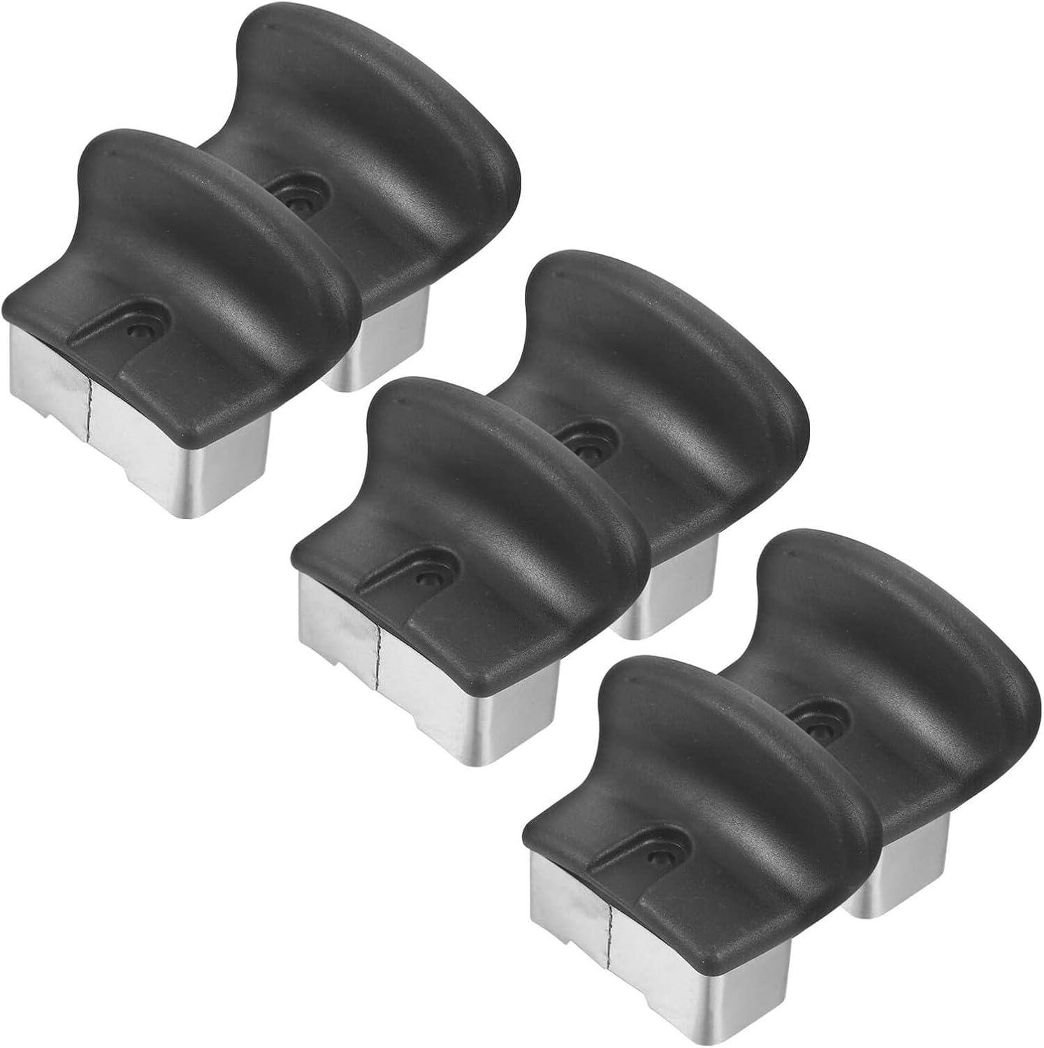 6pcs Universal Pressure Cooker Side Handles Replacement Set, Detachable Pot Handle Parts for Steaming Pots, Heat-resistant Kitchen Cookware Accessories