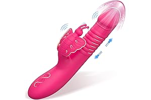 Adorable Butterfly Shape Thrusting Vibrator - BOMBEX Dora