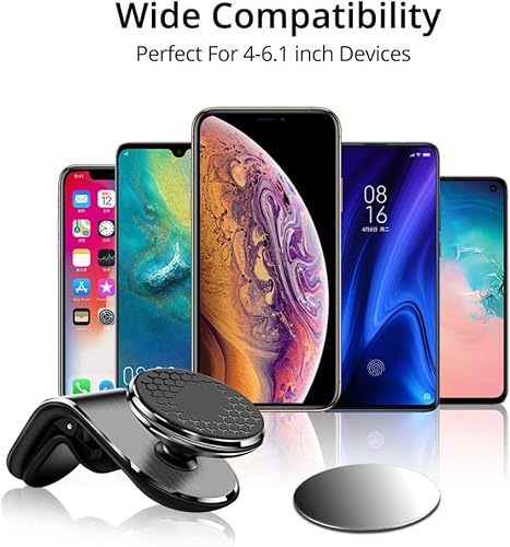 Miniatura 4 de Soporte magnético de teléfono para ventilación de automóvil, soporte magnético para teléfono celular, soporte de teléfono celular para automóvil