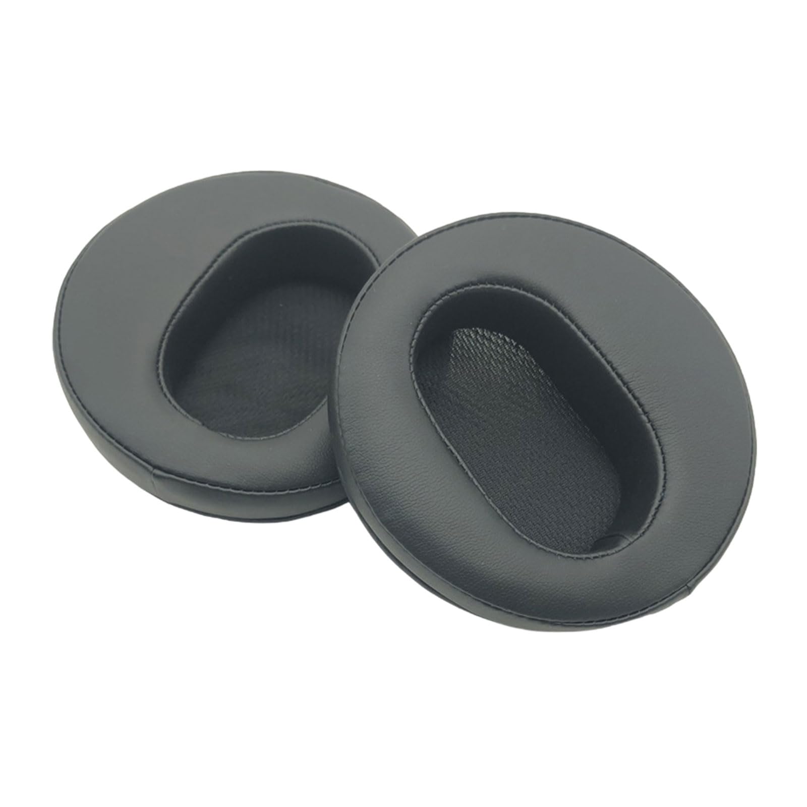 Spongl Black 1Pair Earpads Replace Protein Leather Earpads Ear Cushions Sponges Earmuffs For Ah-D5200 D7200 D9200 D2000