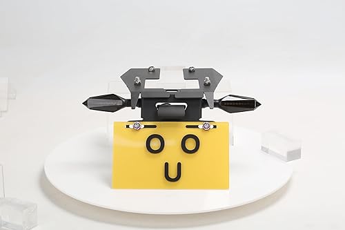 Miniatura 6 de Soporte eliminador de guardabarros, placa trasera, luz intermitente LED y ordenada compatible con MSX125 GROM MSX125SF 2016-2020