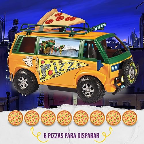 Tortugas Ninja Pizza Fire Delivery Van para jugar en casa 5