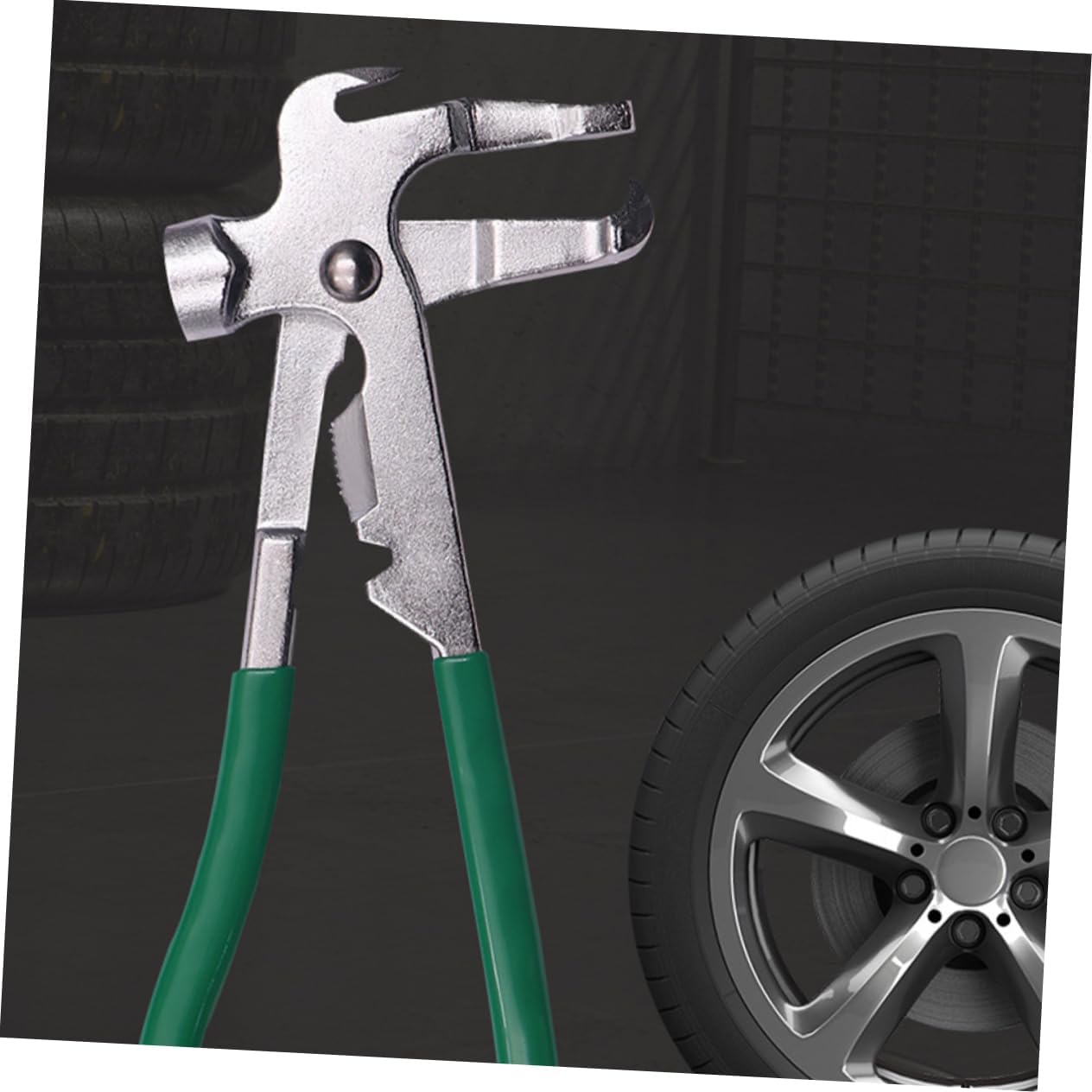 Tire Balancing Weight Plier Tool for Easy Removal and Installation of Wheel Weights Durable Construction for Car Repair Compact and Lightweight Design