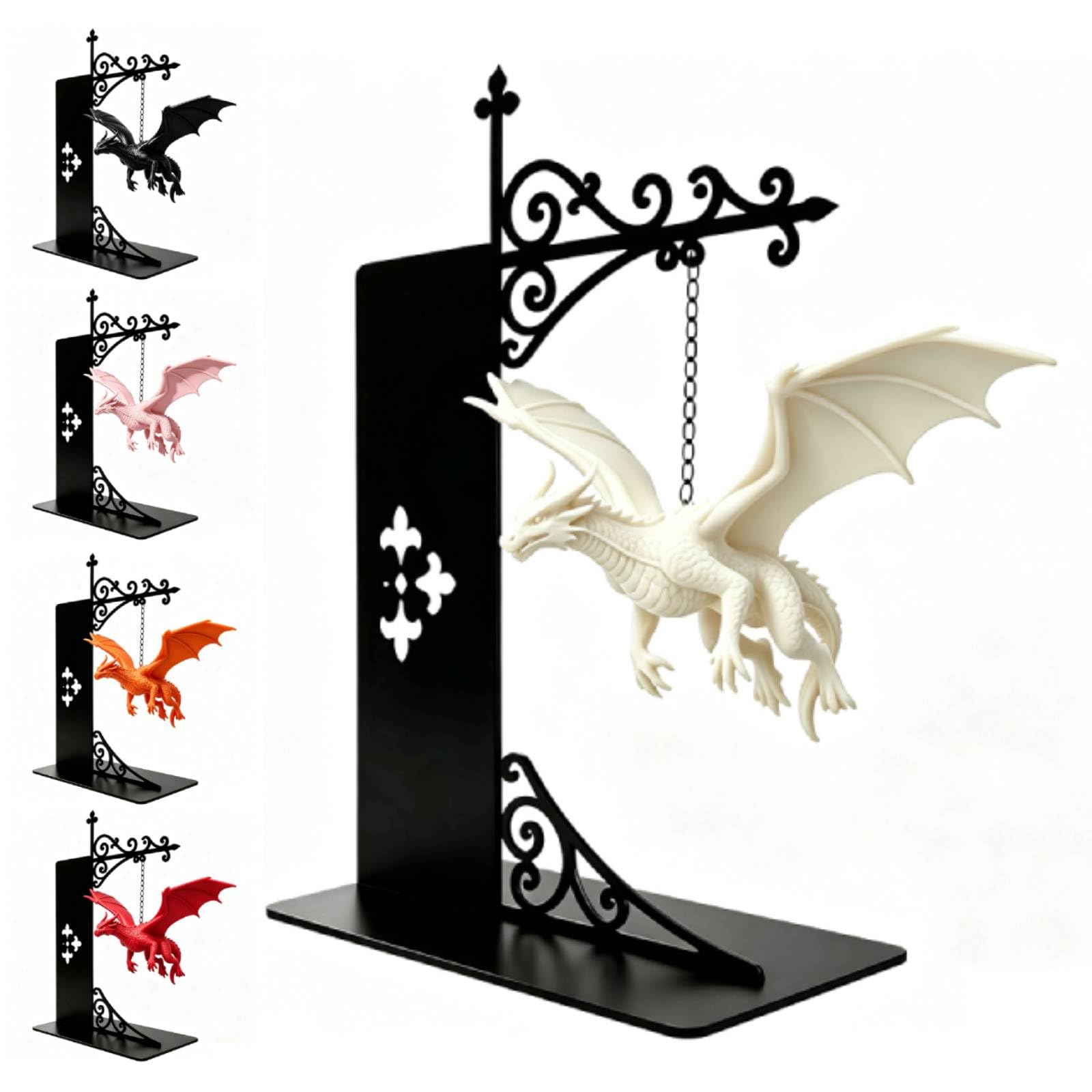 Dragon Bookshelf Lamp-Enchanting Floating Dragon Night Light Ornaments