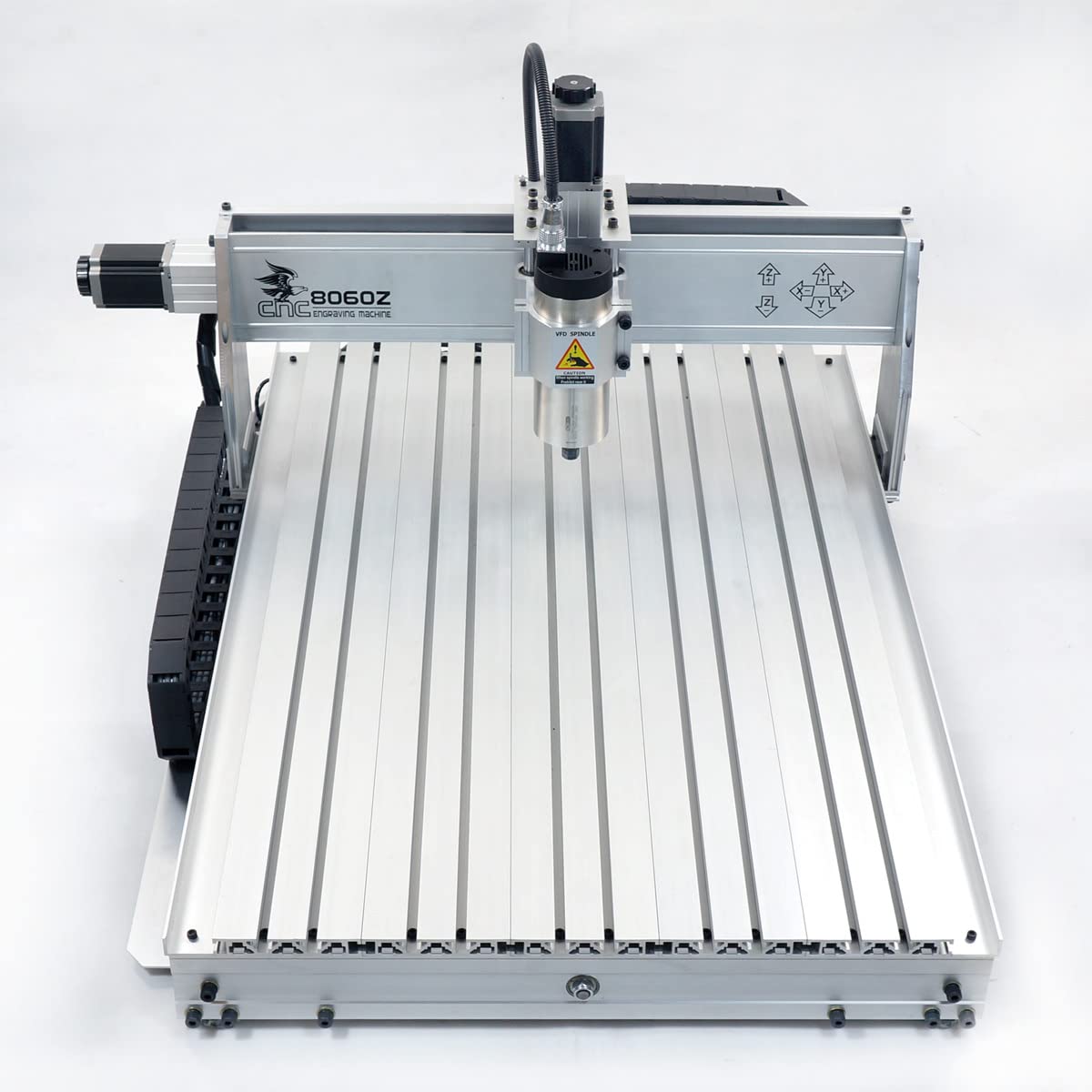 USB 8060 2.2KW Router CNC/máquina de grabado CNC/fresadora CNC/máquina CNC + interruptor de fin de carrera 600 x 800 mm 2.2KW spindle