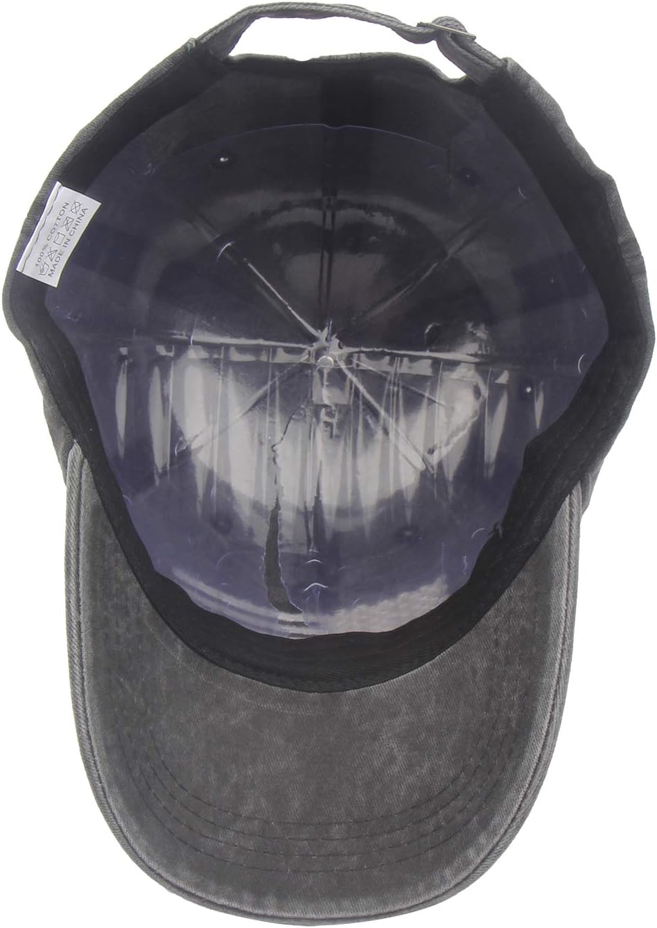 OASCUVER Men's USA American Flag Baseball Cap, Washed Distressed Cotton Adjustable Thin Blue Line Hat - Image 6