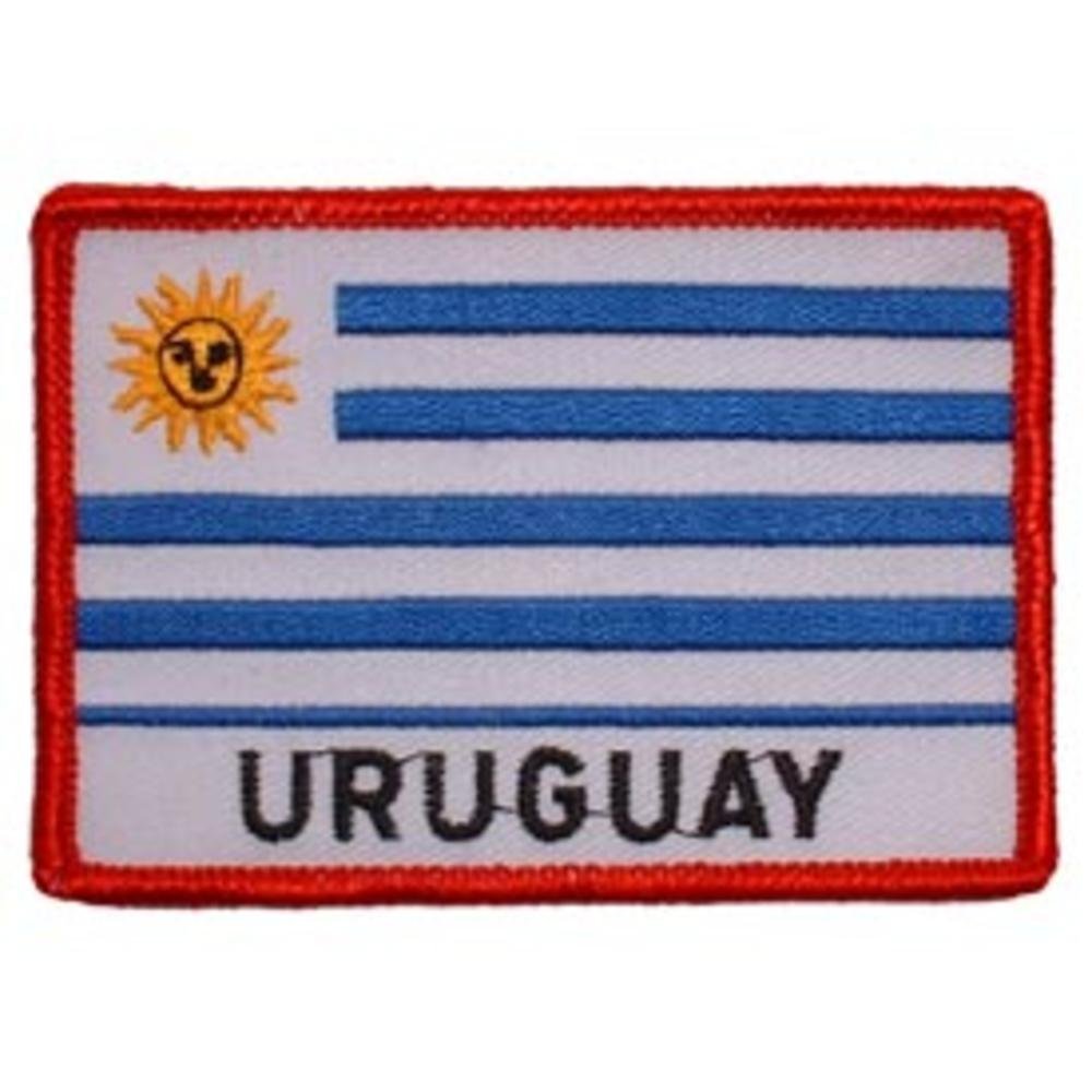 Uruguay Flag Patch 2 1/2