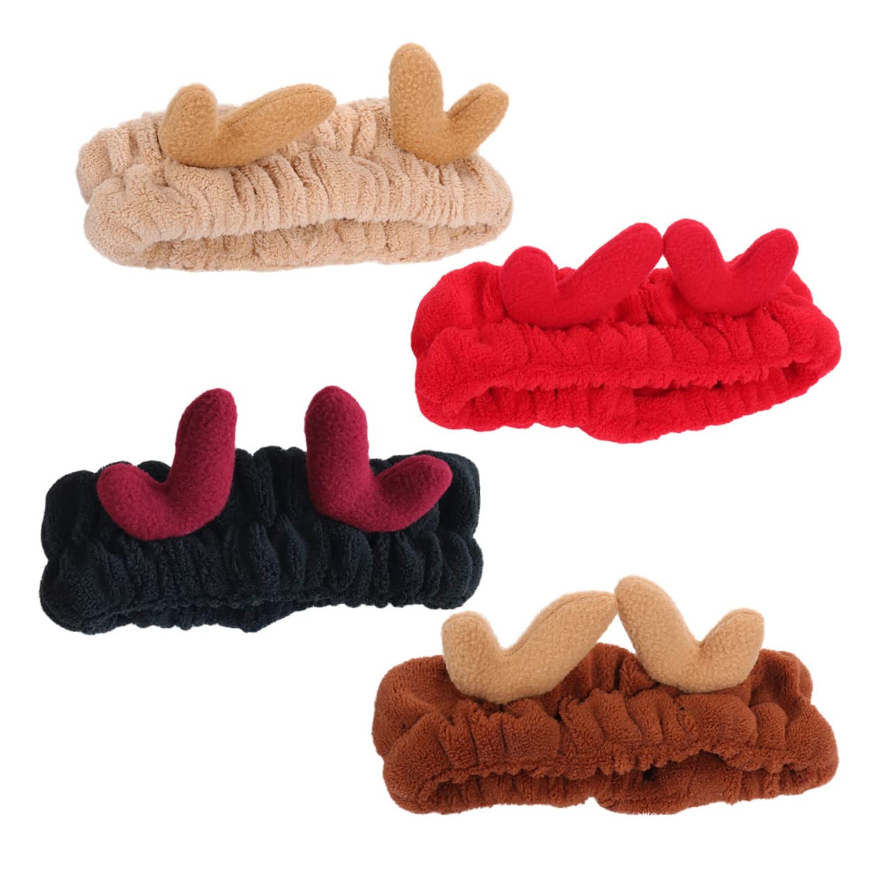 Baluue 12 Piezas diadema elástica hair topper bruni diademas de tela diadema de spa de navidad diadema cosmética aro de pelo de navidad turbantes para mujer diademas de mujer