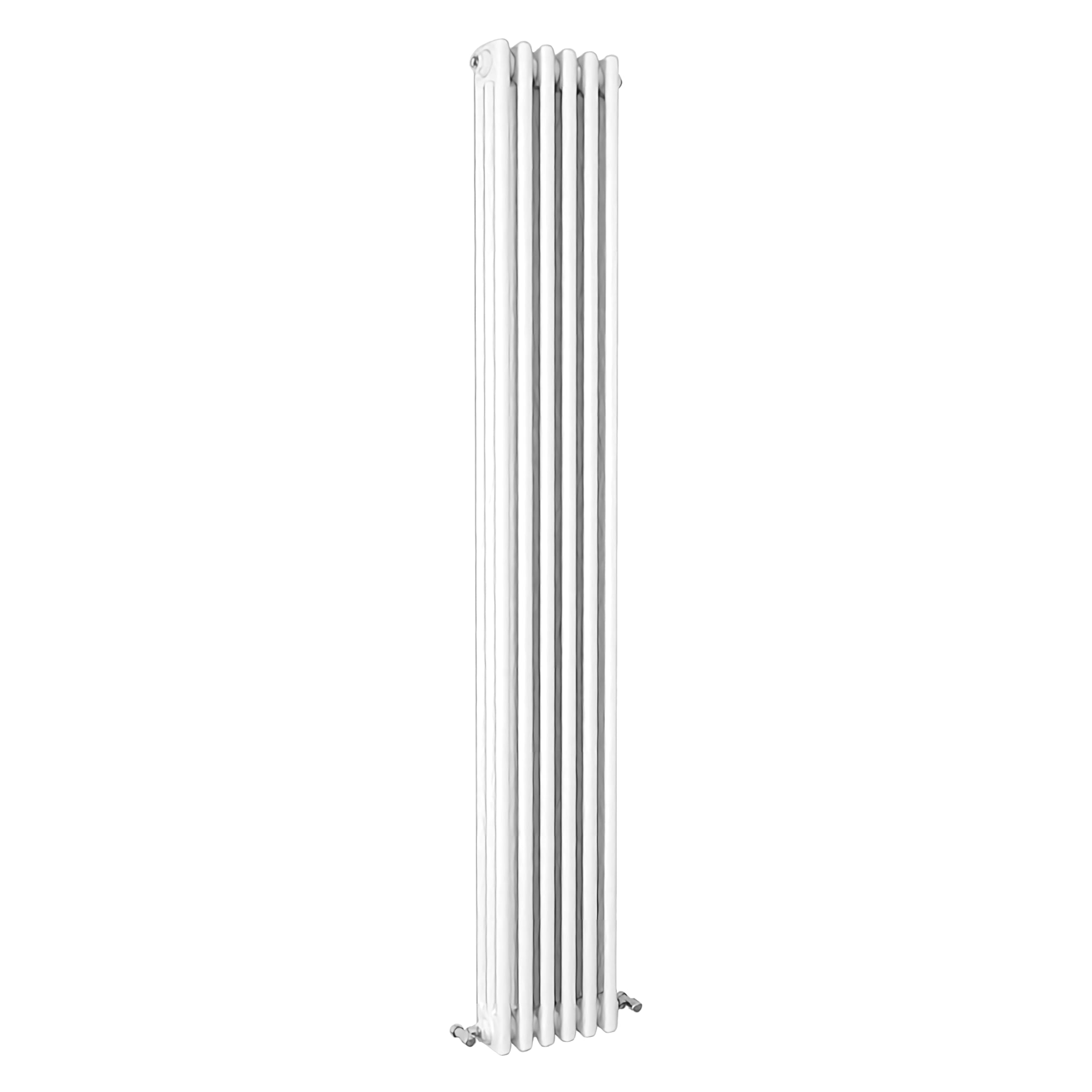 SLINE SANITARY Traditional 3 Column Cast Iron Style Radiator Vertical White 1800x290mm