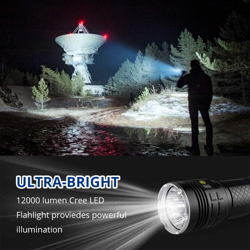 Semlos Flashlight Rechargeable Insulation Protection Image