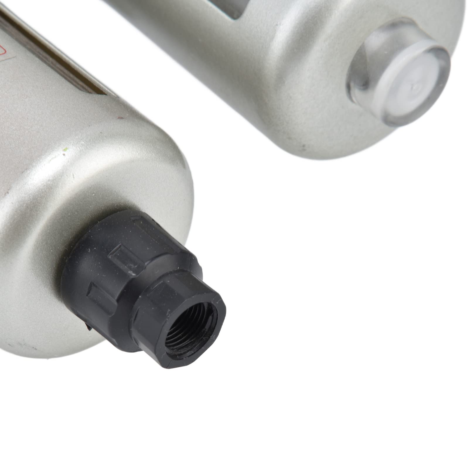 Eujgoov Filtro del Compressore d'aria, Separatore d'acqua Olio in Lega di Alluminio, Regolatore di Pressione Stabile per Attrezzature da Officina (GFC300-08)