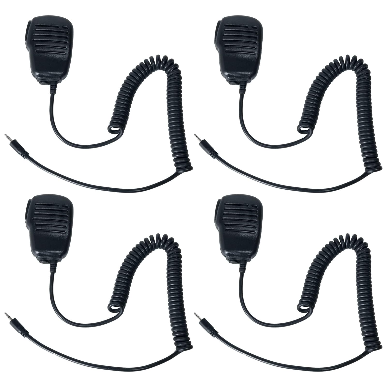 2.5MM 1Pin Speaker Mic for PX655 PX650 CXT195 RX380 2 Way Radio,4PCS